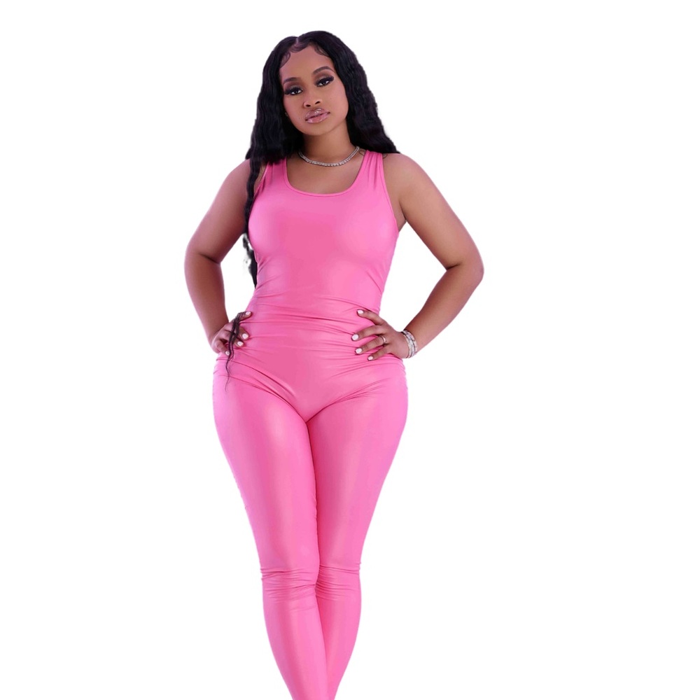 Barbie pink full bodysuit